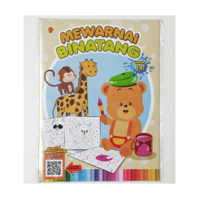 Buku Anak - Mewarnai Binatang