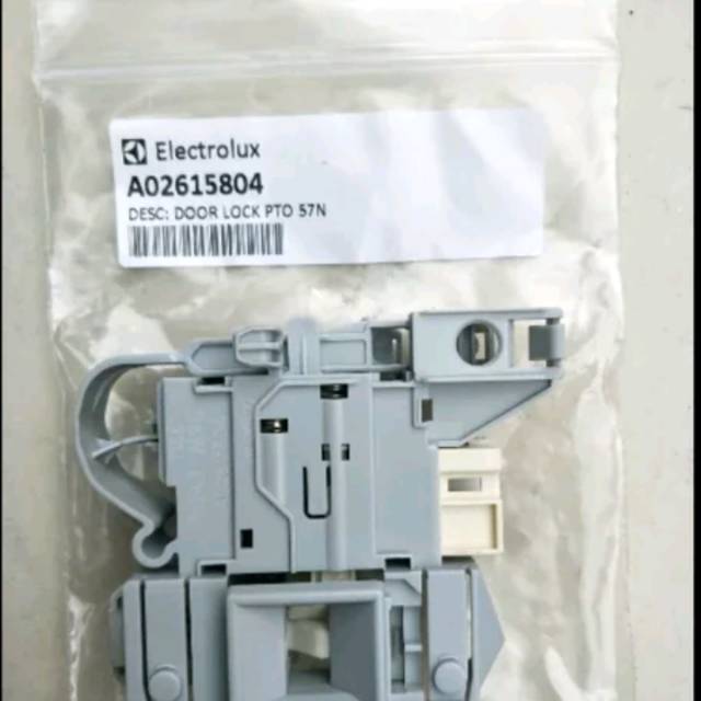 doorlock mesin cuci electrolux original
