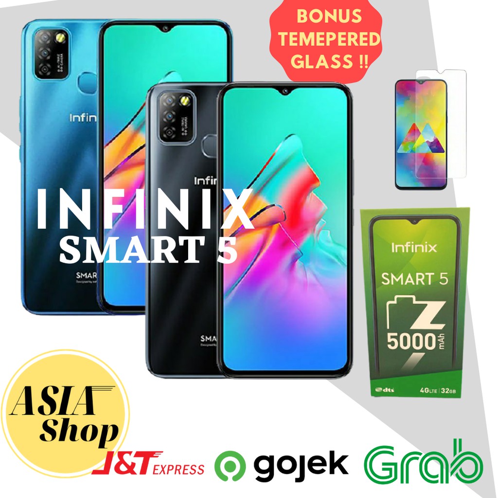 Infinix Smart 5 2/32GB + 3/64GB Garansi Resmi