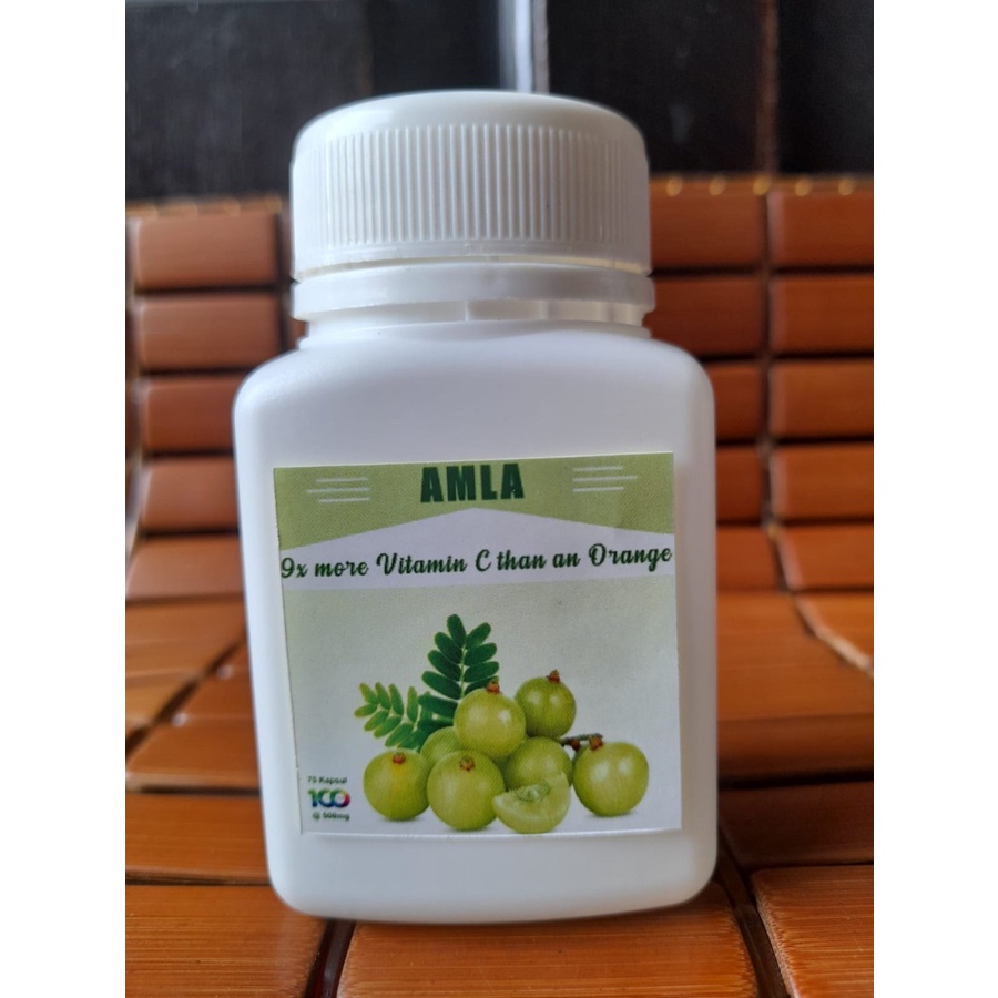 

AMLA 75 Kapsul | Buah Malaka / Amalaki Fruit Extract Powder