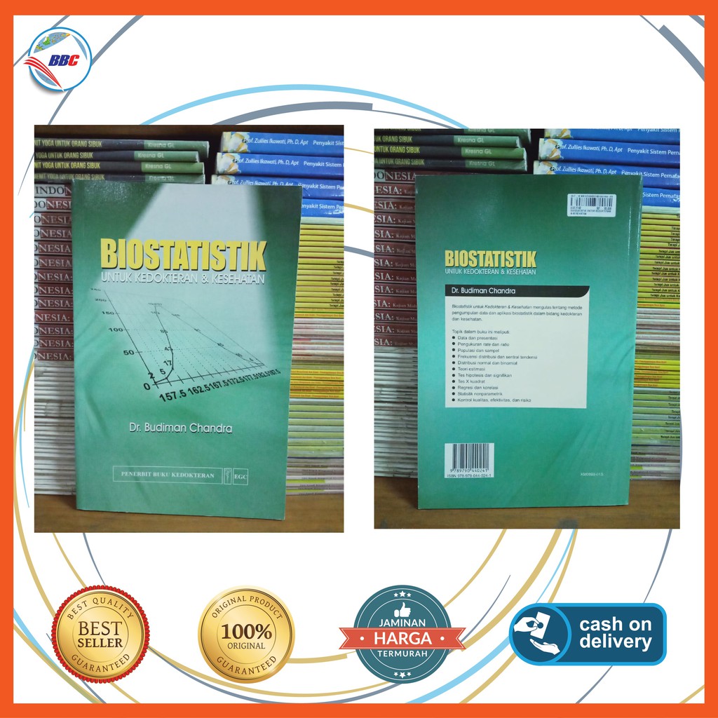 BIOSTATISTIK UNTUK KEDOKTERAN & KESEHATAN - BUDIMAN CHANDRA