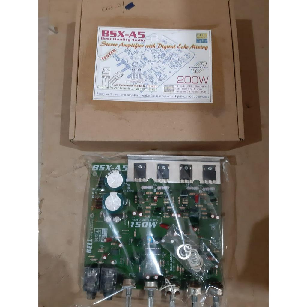 KIT AMPLIFIER POWER 300W ACTIVE STEREO BSX A5 BELL BGR BSX A5 Bell BGR 300W Active Stereo Amplifier 