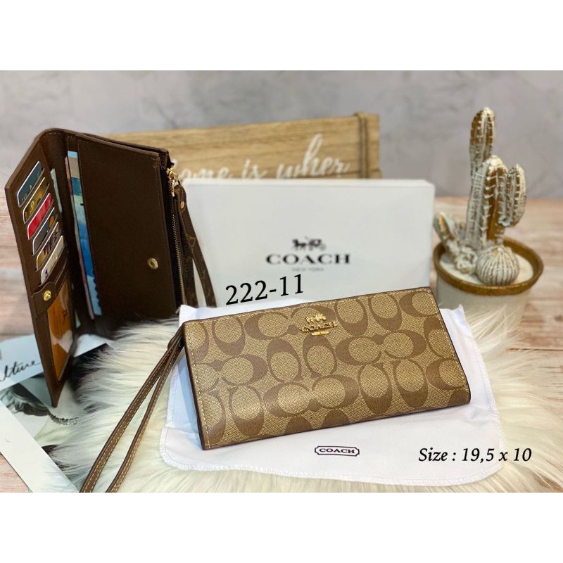 Dompet Panjang Lipat Dua Kode 222 Freebox