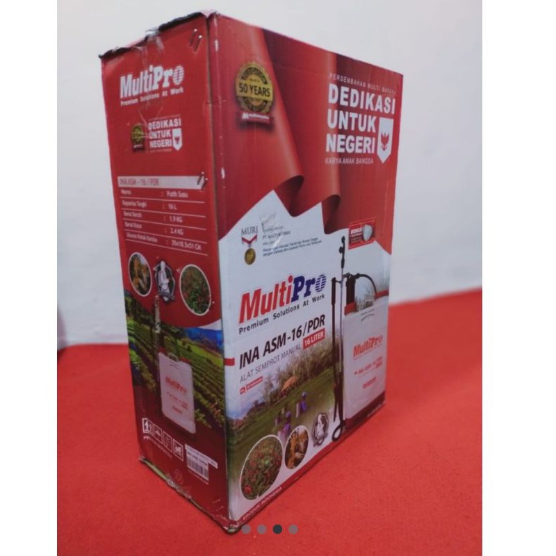 Sprayer tangki semprotan hama mamual 16 liter multipro