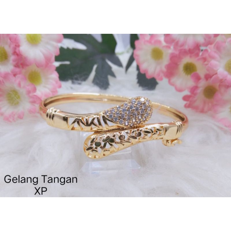 gelang tangan xuping emas wanita model terbaru