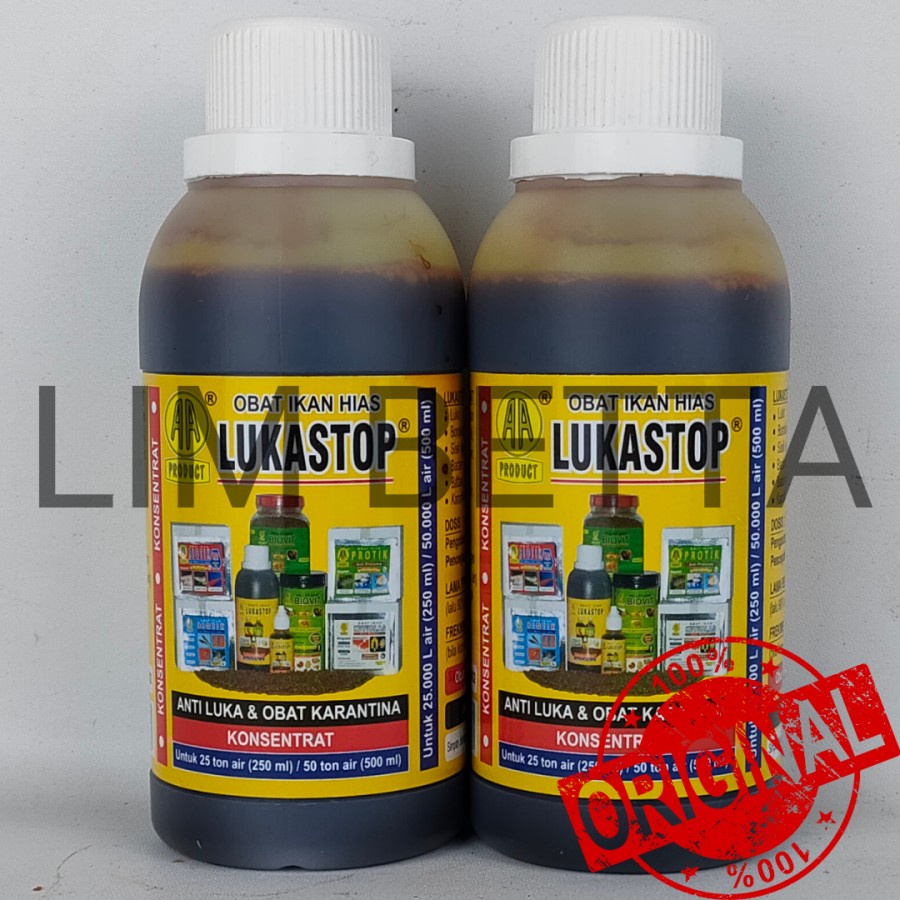 Lukastop 500 ml / Obat Ikan Lukastop