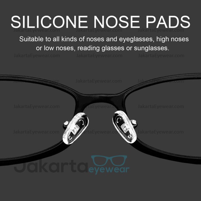 Jual Nose Pad Silikon Baut Frame Sunglass 1 Pasang Color Clear Indonesia Shopee Indonesia