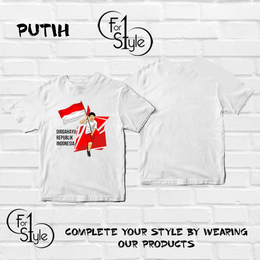 Kaos - Dirgahayu Republik Indonesia 77 Tahun