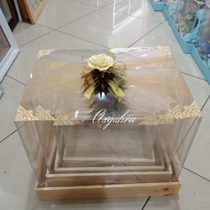 

AKSESORIS PERNIKAHAN KOTAK HANTARAN RUSTIC SESERAHAN/KAYU PERLENGKAPAN PESTA CRAFT