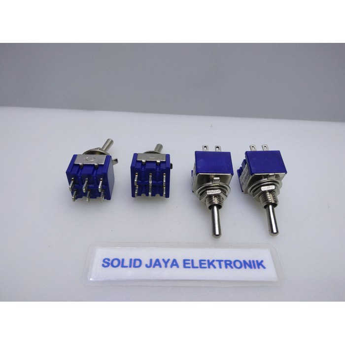 SAKLAR TOGEL ON OFF 6 PIN SWITCH ON OFF 6 PIN SAKLAR TUAS HANDEL ON OFF 6 PIN ELEKTRONIK SWIT