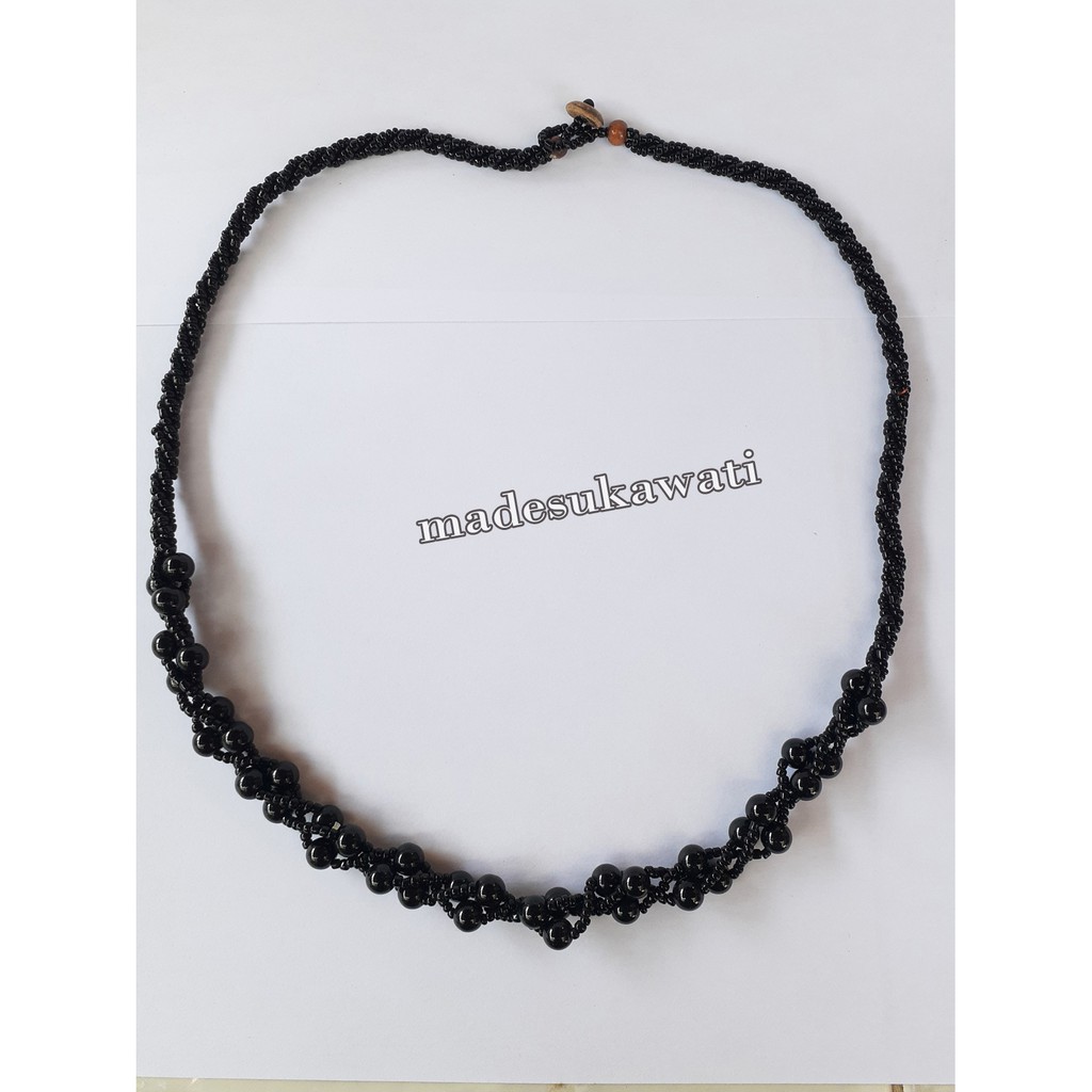 Kalung mote bola bola aksesoris bali