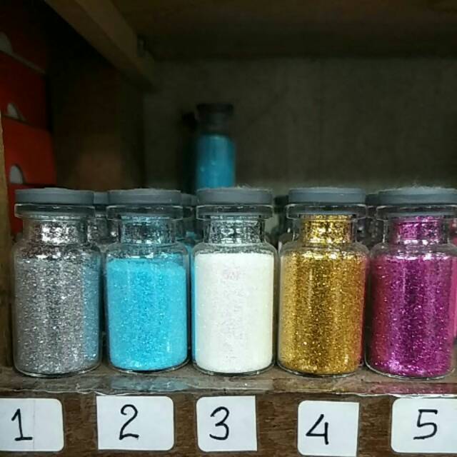 Bubuk Glitter Baju Kain Craft Shopee Indonesia