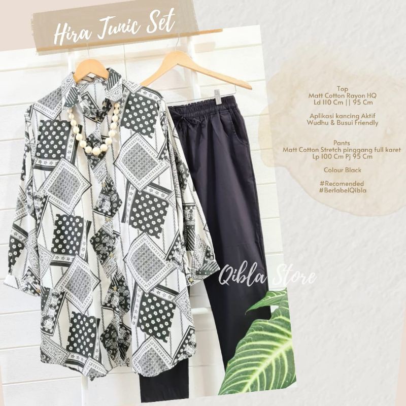Hira tunik set Qibla store