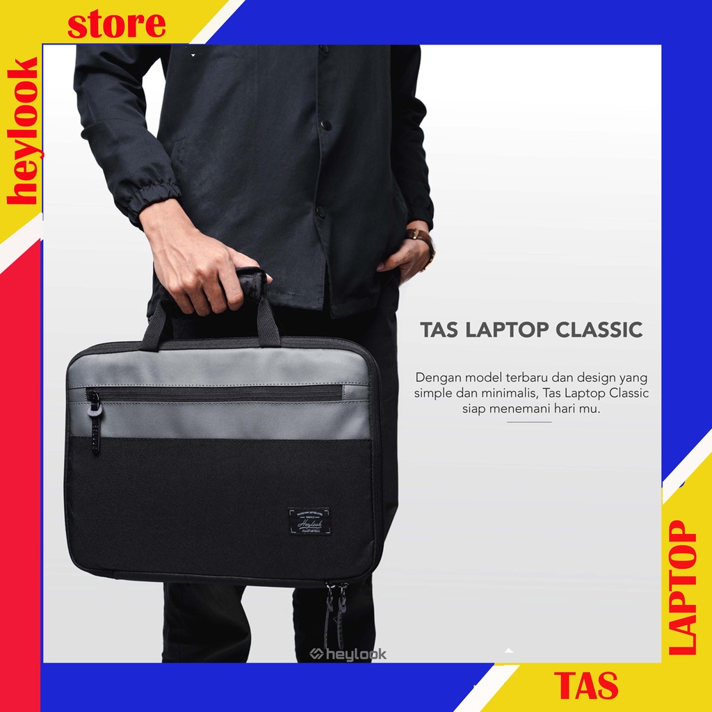 TAS LAPTOP 14 15 15.6 INCH PRIA WANITA WATERPROOF MACBOOK TAS LAPTOP JINJING PREMIUM