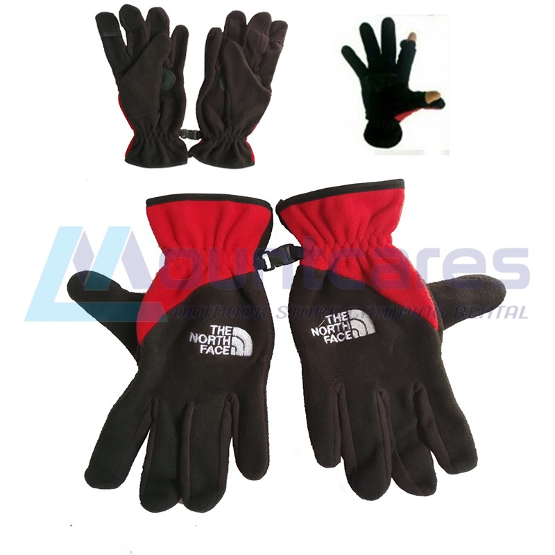 Sarung tangan polar TNF sarung tangan gunung sarung tangan outdoor glove sarung tangan rider
