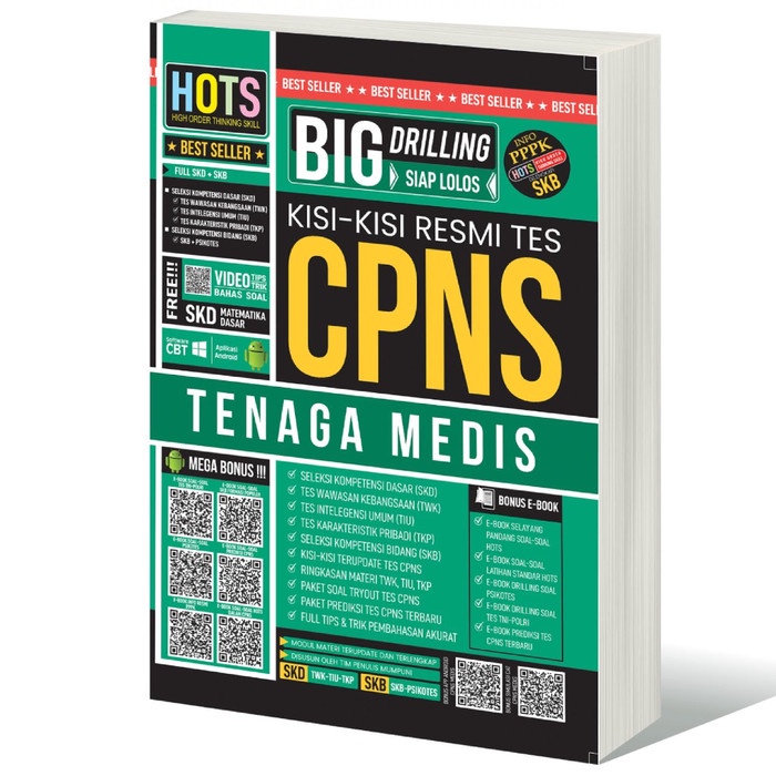 

Buku CPNS 2019-2020 : Big Drilling Siap Lolos Tes CPNS Tenaga Medis KPL266
