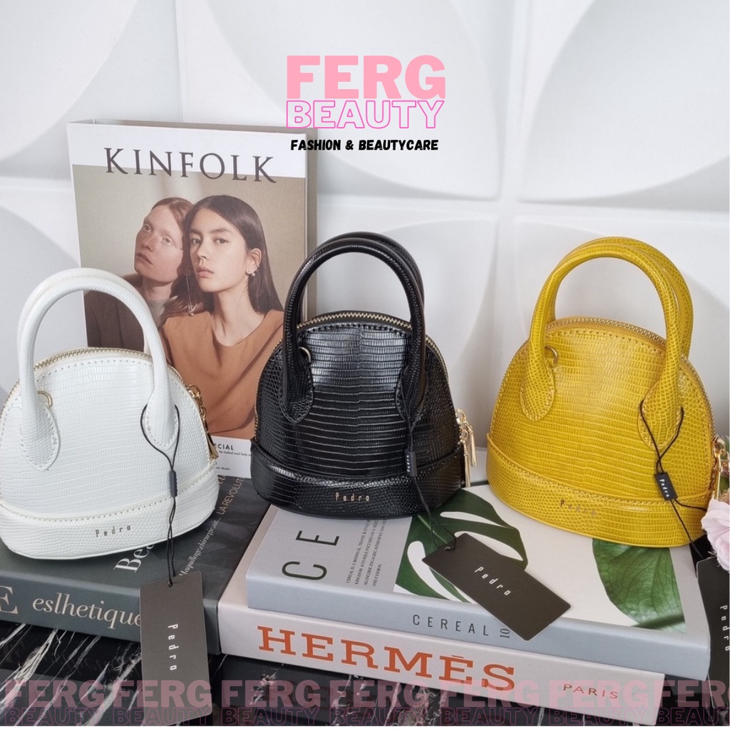 TAS BAG WANITA PEDRO MINI LIZARD SLING BAG ORI PREMIUM IMPORT