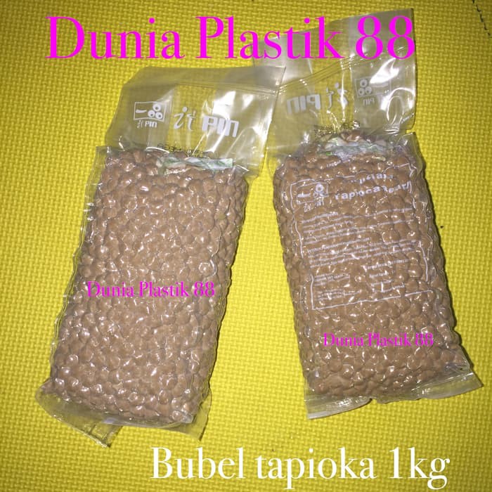 

1kg toping minuman bubel BUBBLE buble boba TAPIOCA tapioka pearl drin