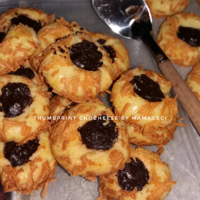 

Thumbprint coklat keju
