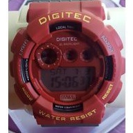 super seller jam tangan digitec mode sport water resist/tahan air