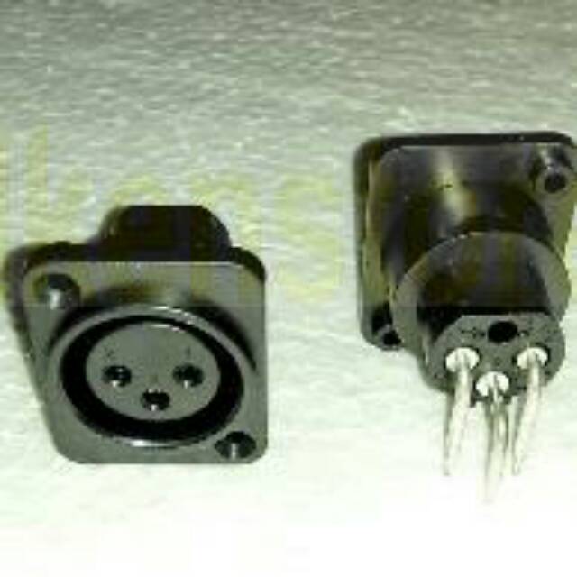 Soket Canon Body / Soket Canon Sasis / Soket Canon XLR Female