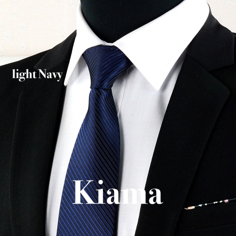 Long Tie Light Navy Dasi Panjang Navy Terang