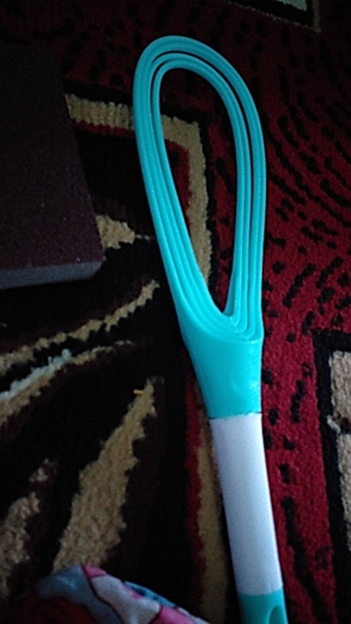 Pengocok Telur Manual Berputar Silikon Mixer Krim Telur Tangan Blender Masak Alat Dapur Alat Memasak