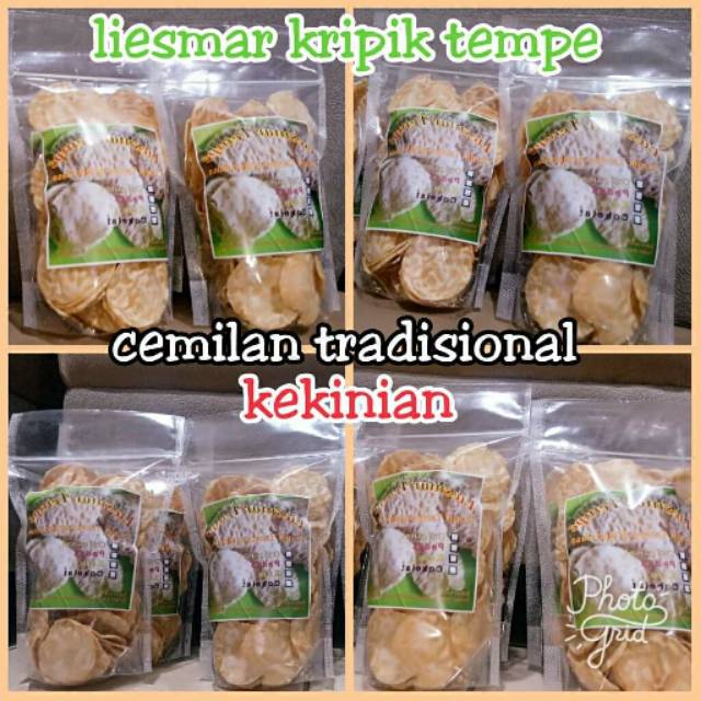 

LIESMAR Kripik Tempe Sagu Cemilan Tradisional Kekinian 150gr