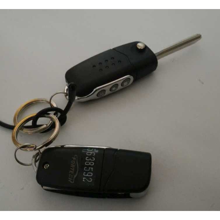 Alarm Mobil Model Remote Kunci Lipat / Flip Key Universal