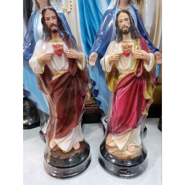 Patung Yesus Hati Kudus 30cm (3143 - 1252) - Patung Yesus - Patung Rohani