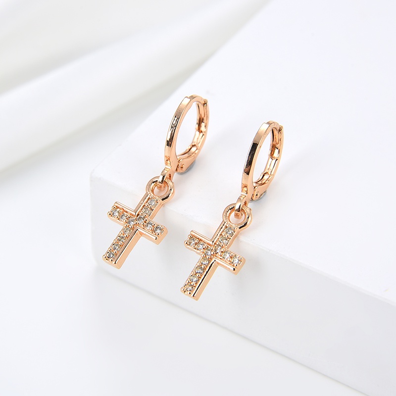 anting titanium wanita emas muda anti karat dewasa tusuk korea asli panjang dan luntur korea style selamanya dewasa 16-24e