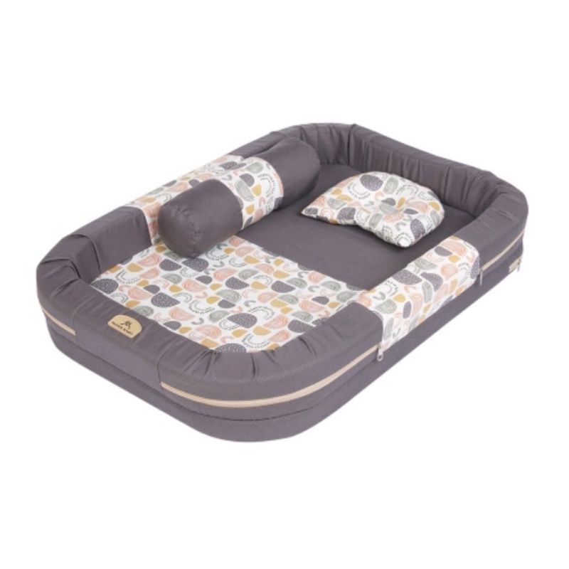 Moms Baby Kasur Bayi Kolam + Kelambu Wilona Series - MBK4018/Panna series mbk4019