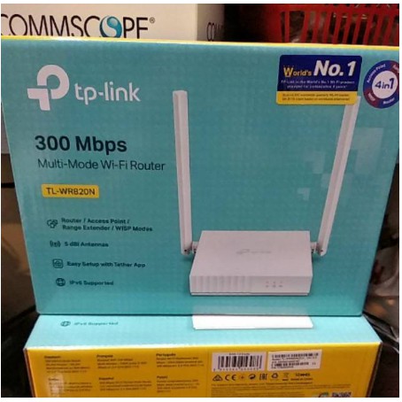 Tp Link TL-WR820N 300mbps Router / Access Point / Range Extender / WISP Modes