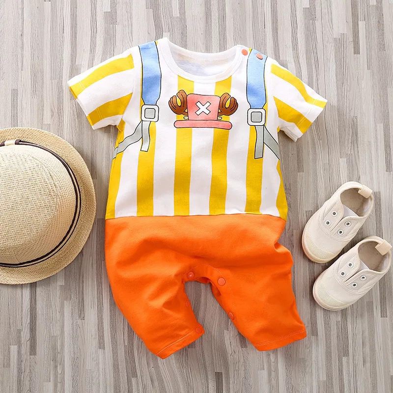 Jumper Bayi Karakter Anime Naruto Lengan Pendek 0-2tahun / Baju Bayi ANIME COLLECTION lucu kualitas premium-6