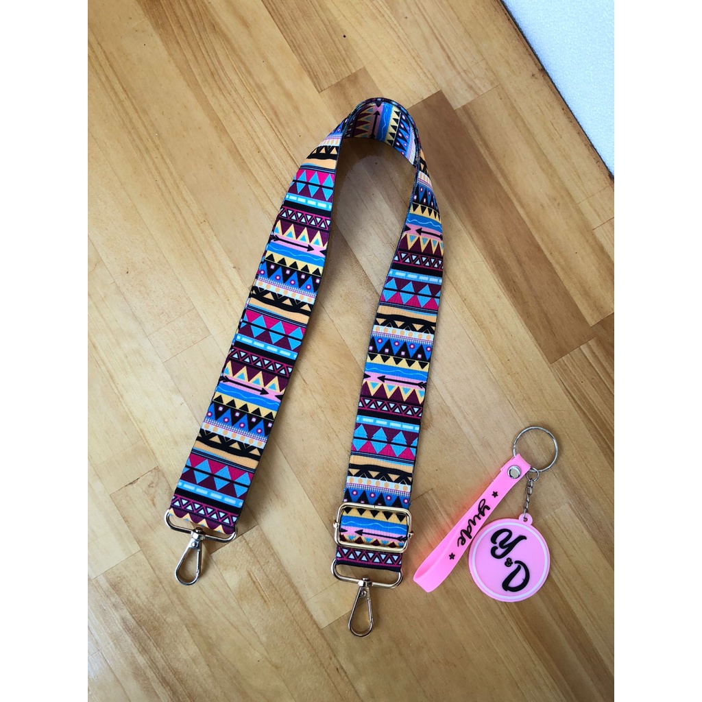 LONGSTRAP / TALI TAS SELEMPANG WANITA TERMURAH / MOTIF TERBARU KEKINIAN IMPORT