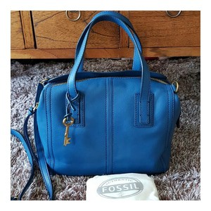 TAS FOSSIL ORIGINAL - FOSSIL EMMA SATCHEL MARINE