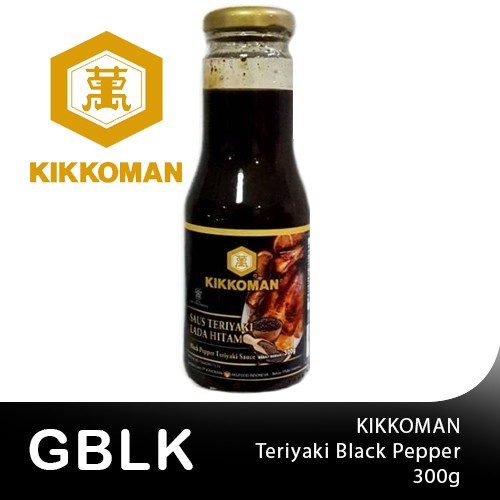 

KIKKOMAN TERIYAKI BLACK PEPPER LADA HITAM 300 GRAM