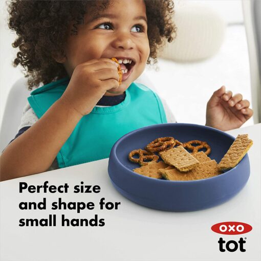 OXO Tot Silicone Plate | Piring Makan | Peralatan Makan