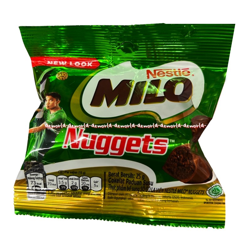 Milo Nuggets 25gr Cokelat Panduan Susu Coklat Susu Nestle Milo Naget Nugget