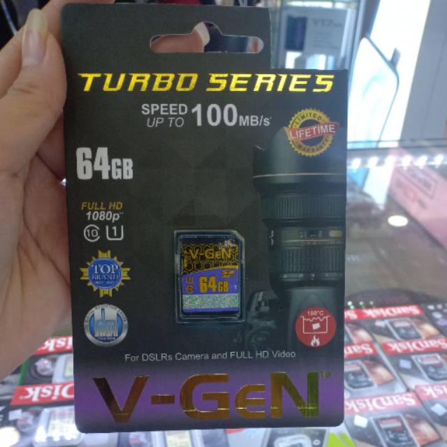 V-Gen Turbo Series SD 64GB