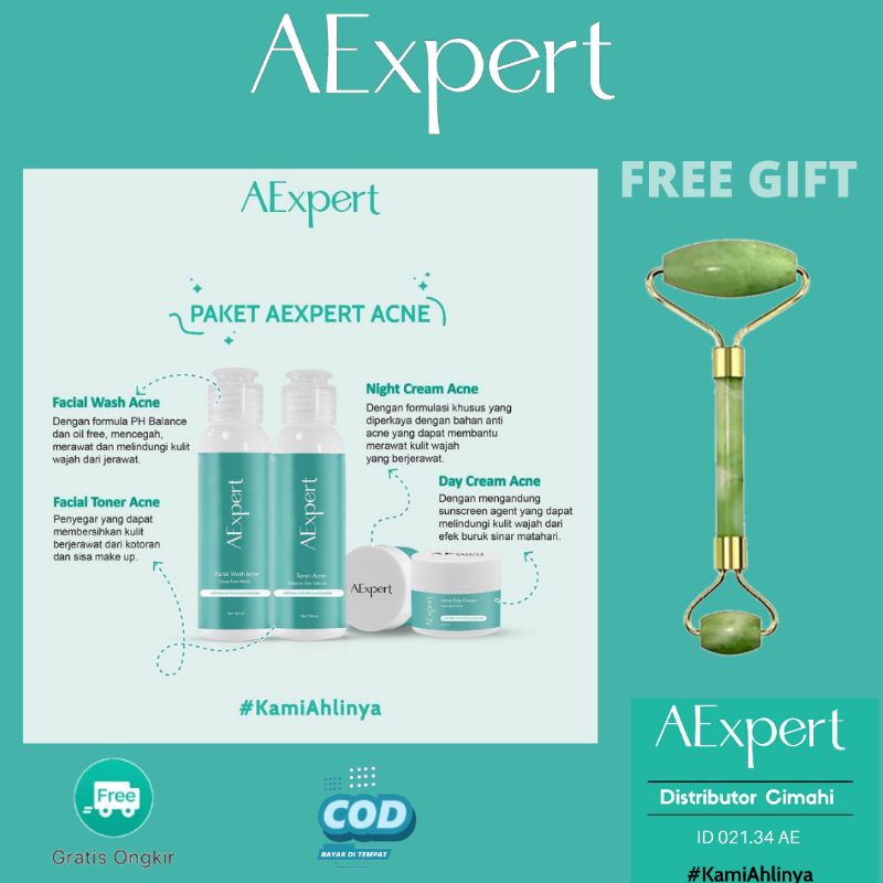 AEXPERT SKINCARE,AEXPERT ASHANTY, AEXPERT,SKINCARE ASHANTY ACNE SERIES READY STOCK ( FREE GIFT)