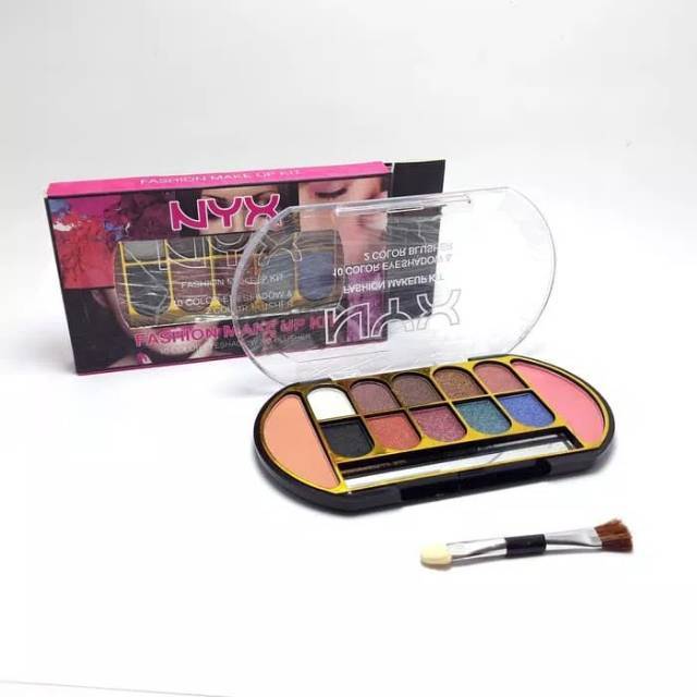 EYESHADOW &amp; BLUSHER NYX 12 COLOR SERI 2