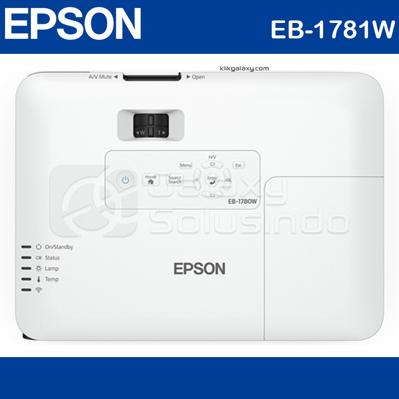 Epson EB-1781W Wireless WXGA 3LCD Projector