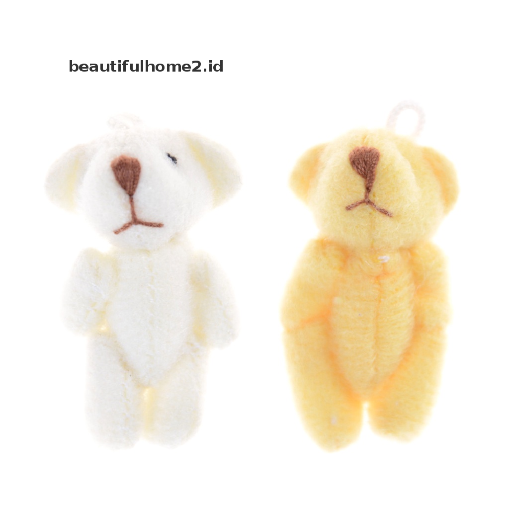 (Beautifulhome2) Buku Literatur Bahasa MandarinId 1pc Boneka Plush Beruang Ukuran 3.5cm