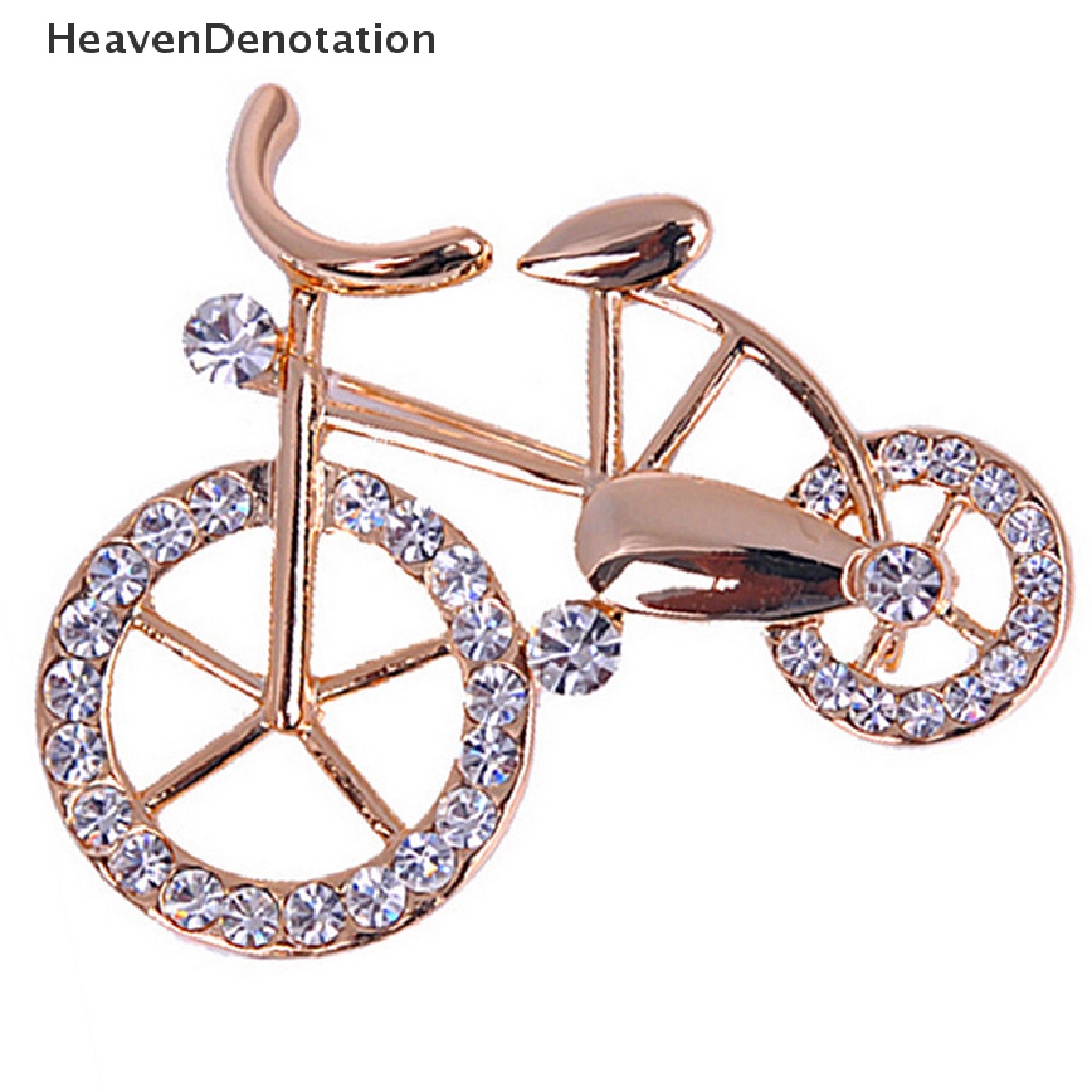 [HeavenDenotation] Women Brooch Pin Fashion Bike Buckle Bicycle Pectoral Flower Gift Brooches Pins