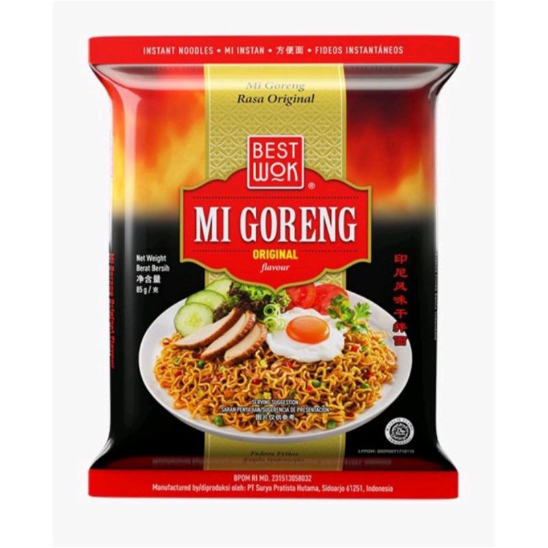 

READY Mie Best Wok Goreng 3 Varian Rasa -Original/Hot&Spicy/Black Pepper Seafood-