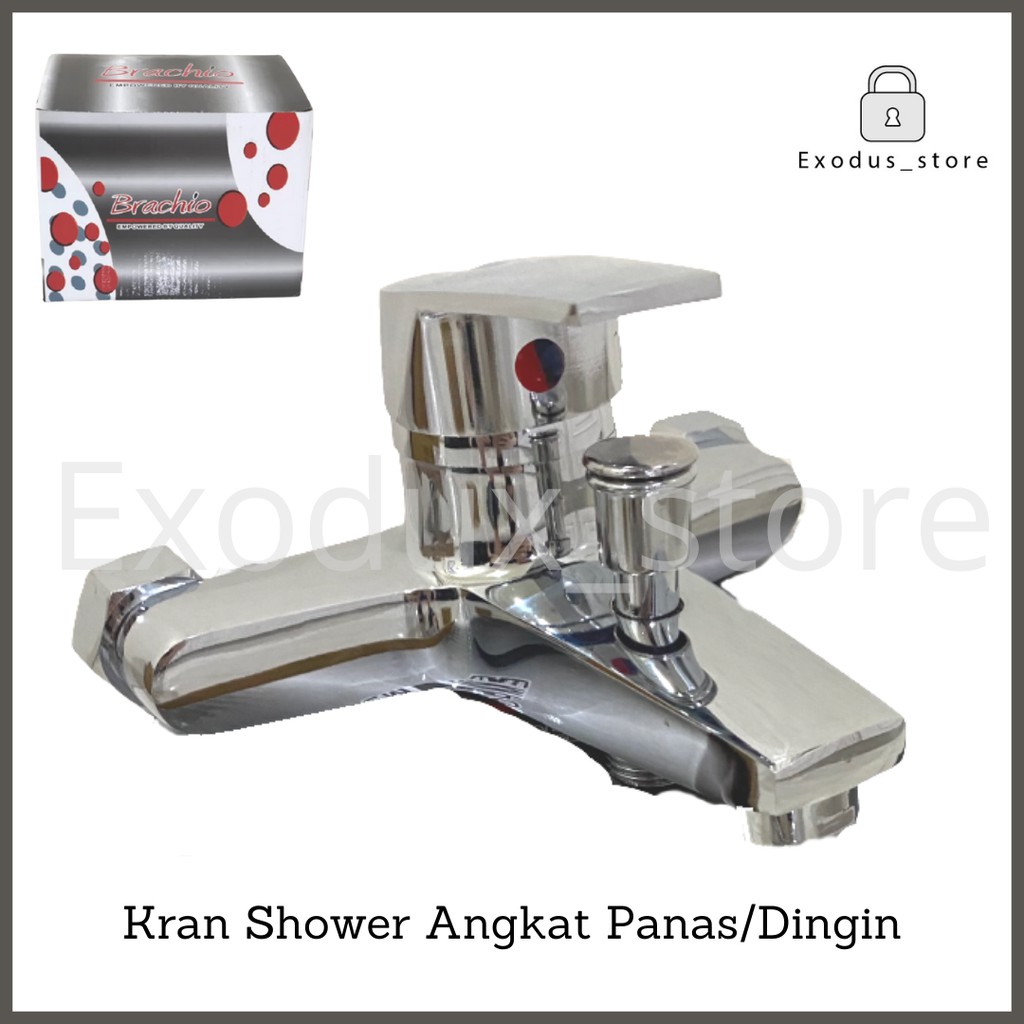 Kran shower panas dingin bathtub set mixer panas / dingin BRACHIO
