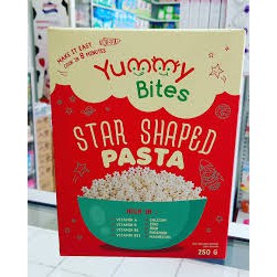 Yummy Bites Star Shaped Pasta 250g