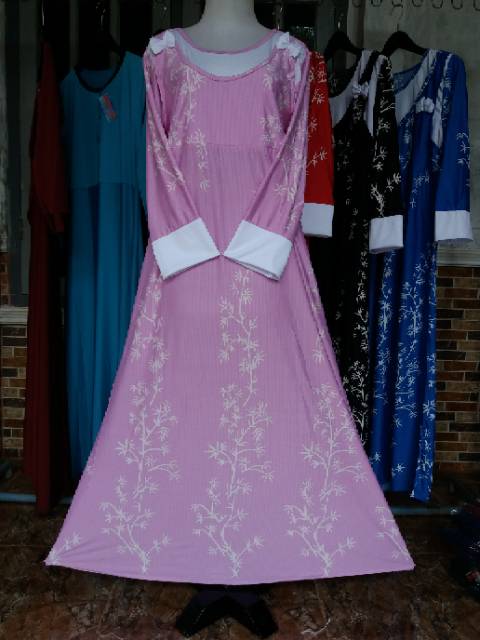 GAMIS MISBEE TERBARU / GAMIS MISBE SAKU KANTONG / GAMIS MOTIF TALI PINGGANG