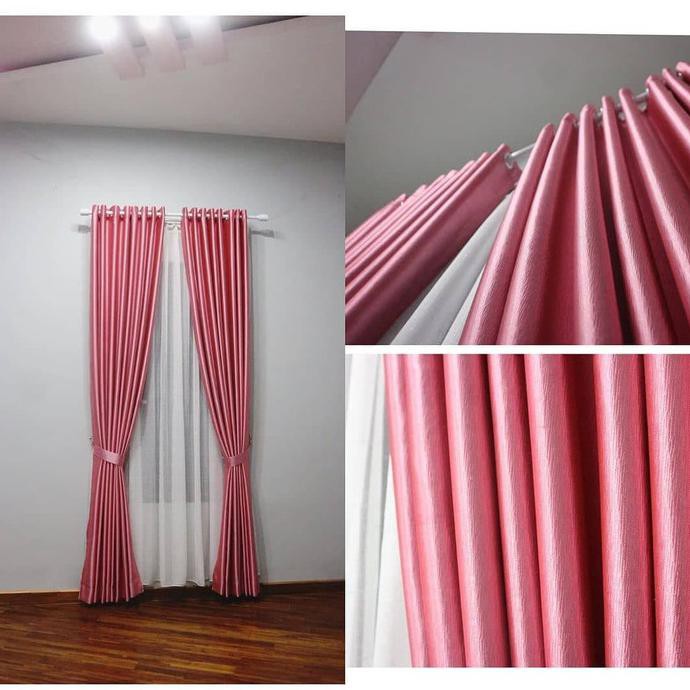 Gorden Murah Warna Merah Muda Kazalastoreid